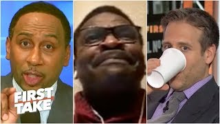 Stephen A. and Michael Irvin get HEATED over Cowboys' treatment of Dak Prescott | First Take