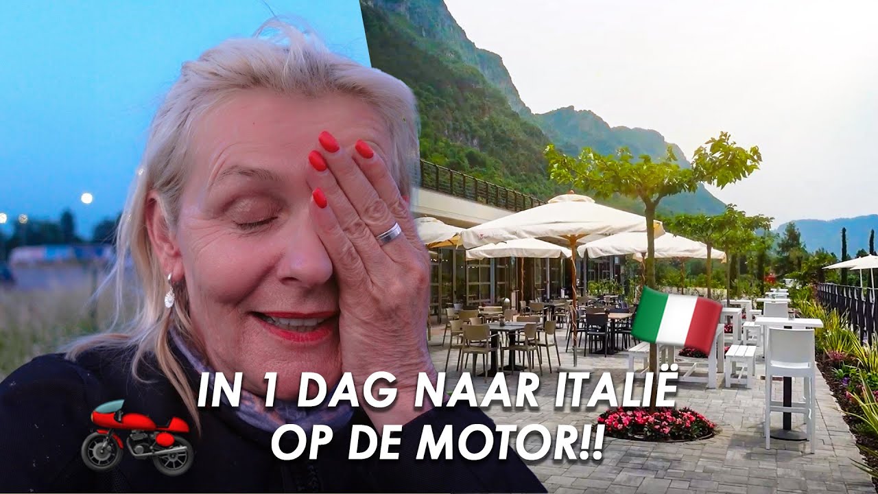 In 1 dag op de motor naar Italie! #vlog119 - YouTube