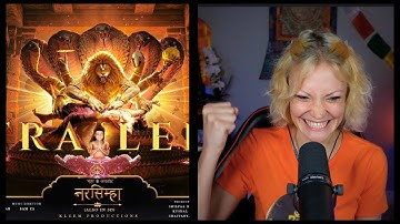 🔥 Mahavatar Narsimha Trailer Reaction by foreigner | India Reaction
