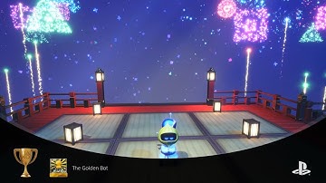 Astro Bot PS5 Trophy Guide – The Golden Bot 🥇🏅🚀 | Rescued Special Master Bot at top of Golden Statue