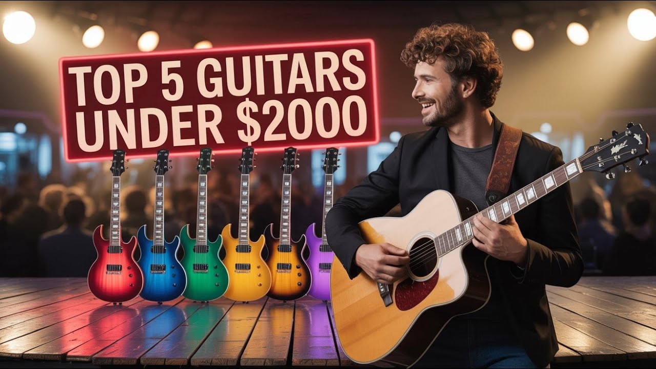 Top 5 Best Acoustic Guitars Under $2000 (2025 Buyer’s Guide) - YouTube