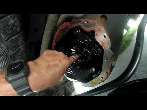 2011 ram 1500 rear axle bearings and seal replacement - YouTube