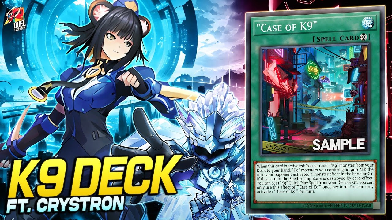k9クリストロン Deck K9 Crystron |MDPRO3| Replays 🎮 + Decklist ✔️ - YouTube