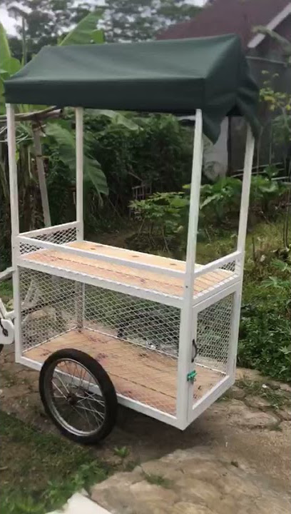 Gerobak sepeda minimalis -  Gerobak kopi