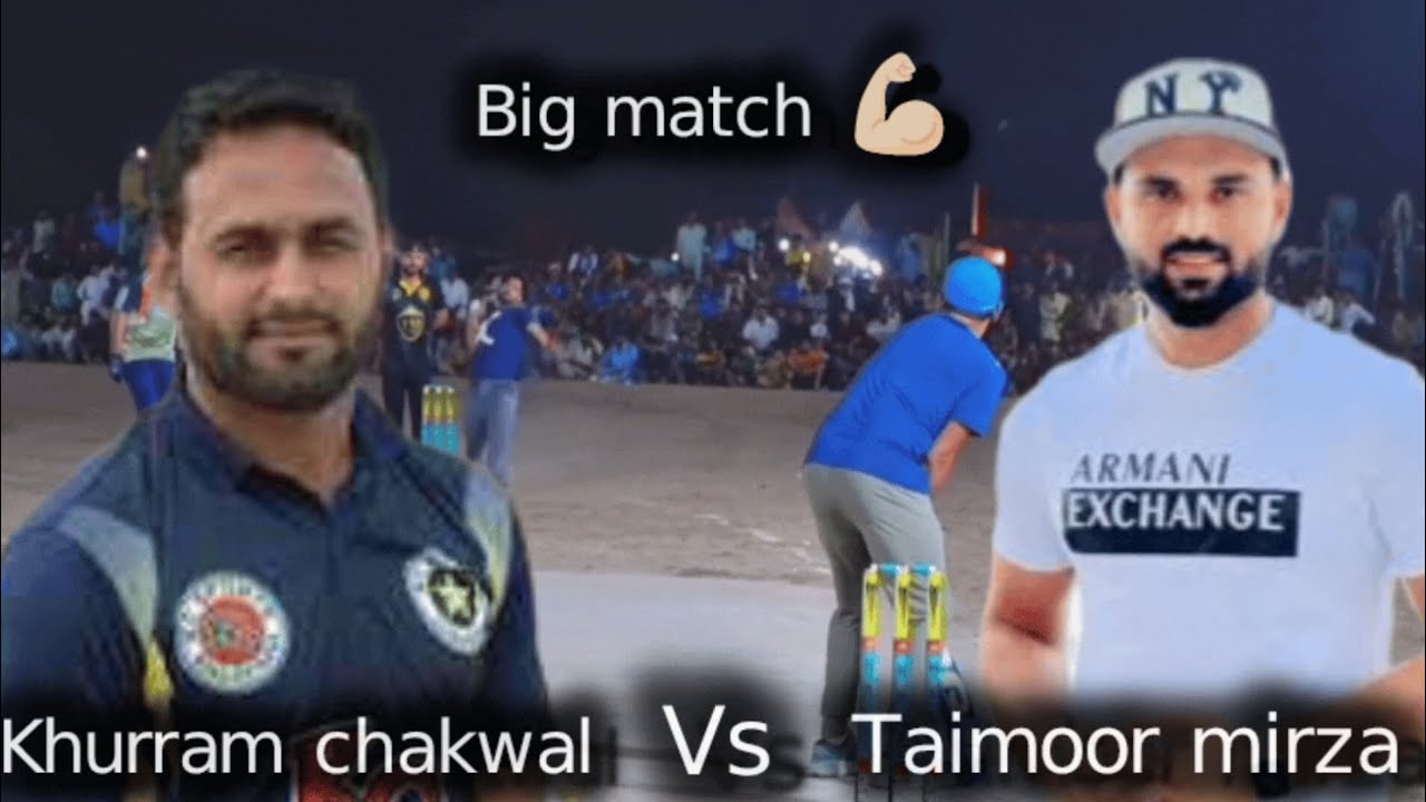Big match Taimoor mirza vs khurram chakwal - YouTube