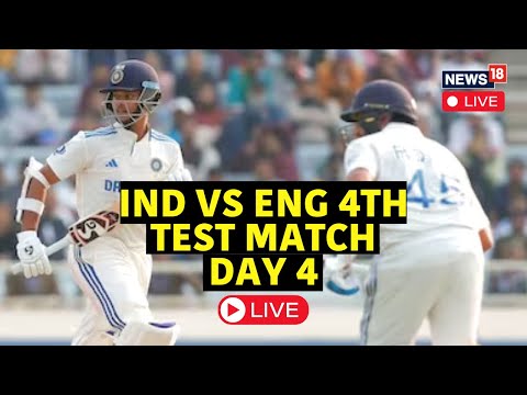 India Vs England LIVE | India Vs England Fourth Test Match LIVE | India Vs Eng Day 4 LIVE Score