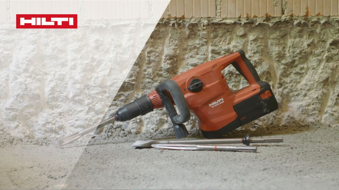 DÉCOUVREZ le nouveau burineur sans fil Hilti TE 500A36