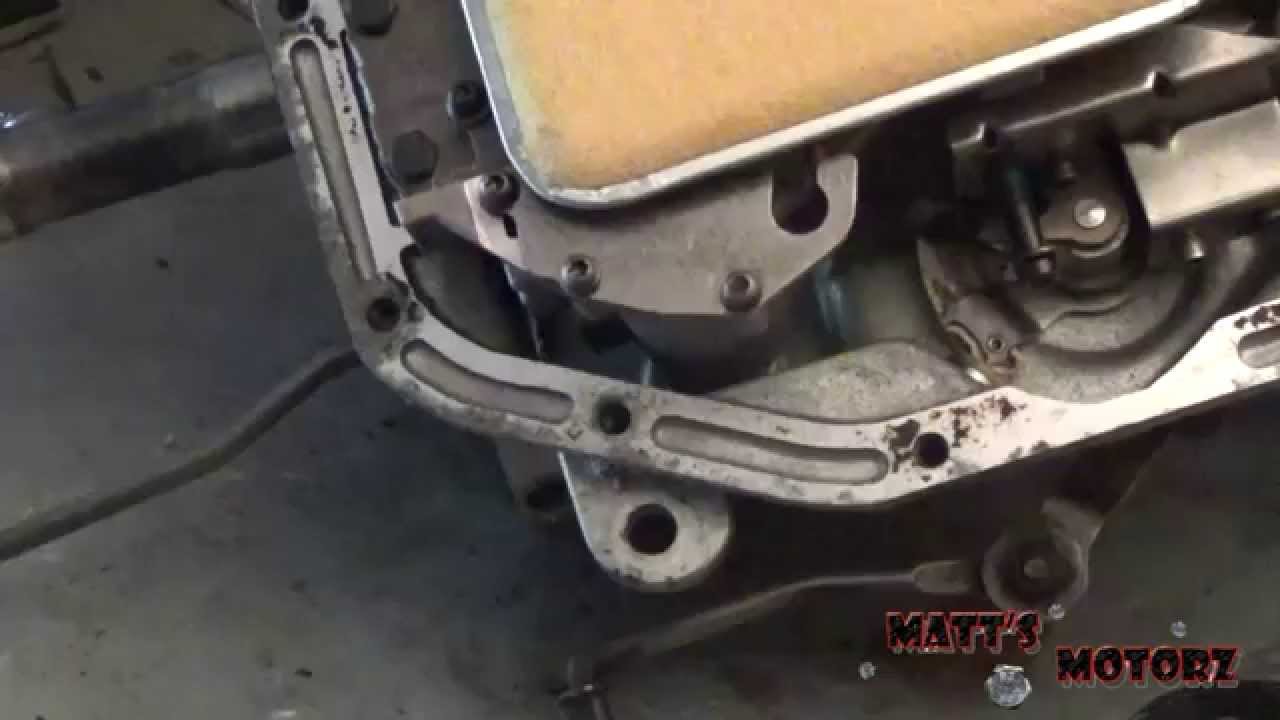 Drilling and Tapping New Oil Pan Bolt Threads YouTube