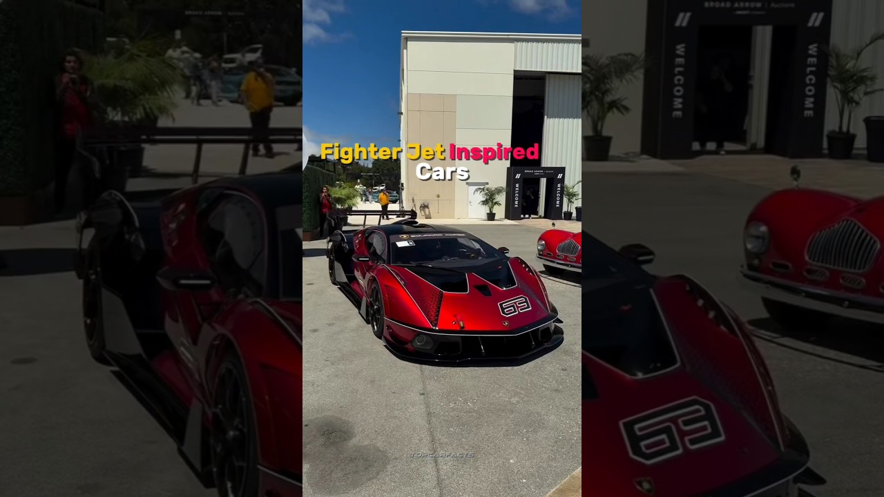 Fighter Jet Inspired Cars🤯