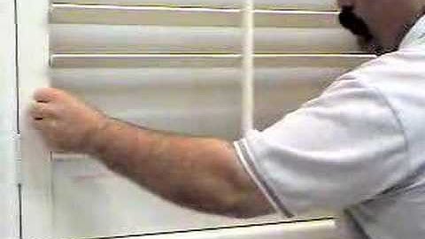 How to Replace Broken Louver 2