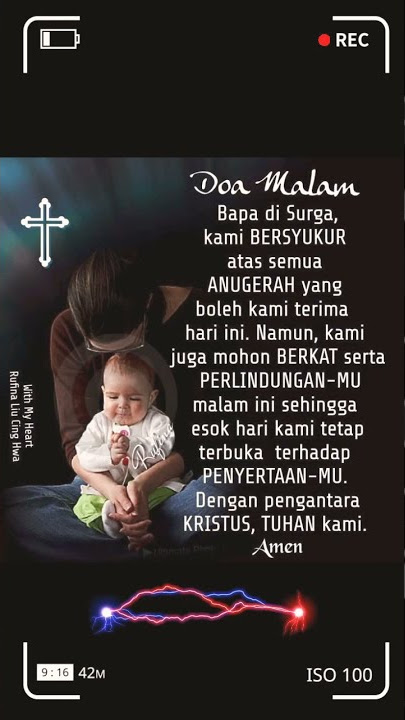 Doa Malam Kristen Protestan Sebelum Tidur