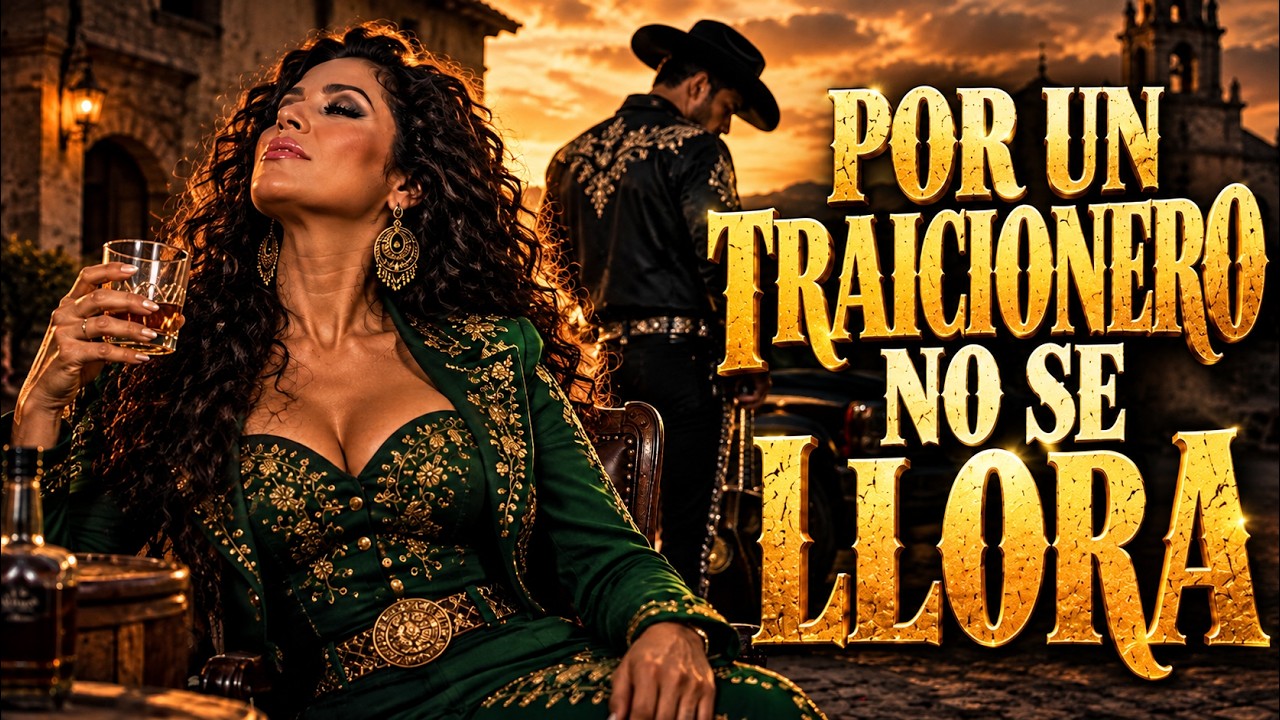 POR UN TRAICIONERO NO SE LLORA  | Ranchera de Amor Propio para Mujeres | Valeria Monteluz