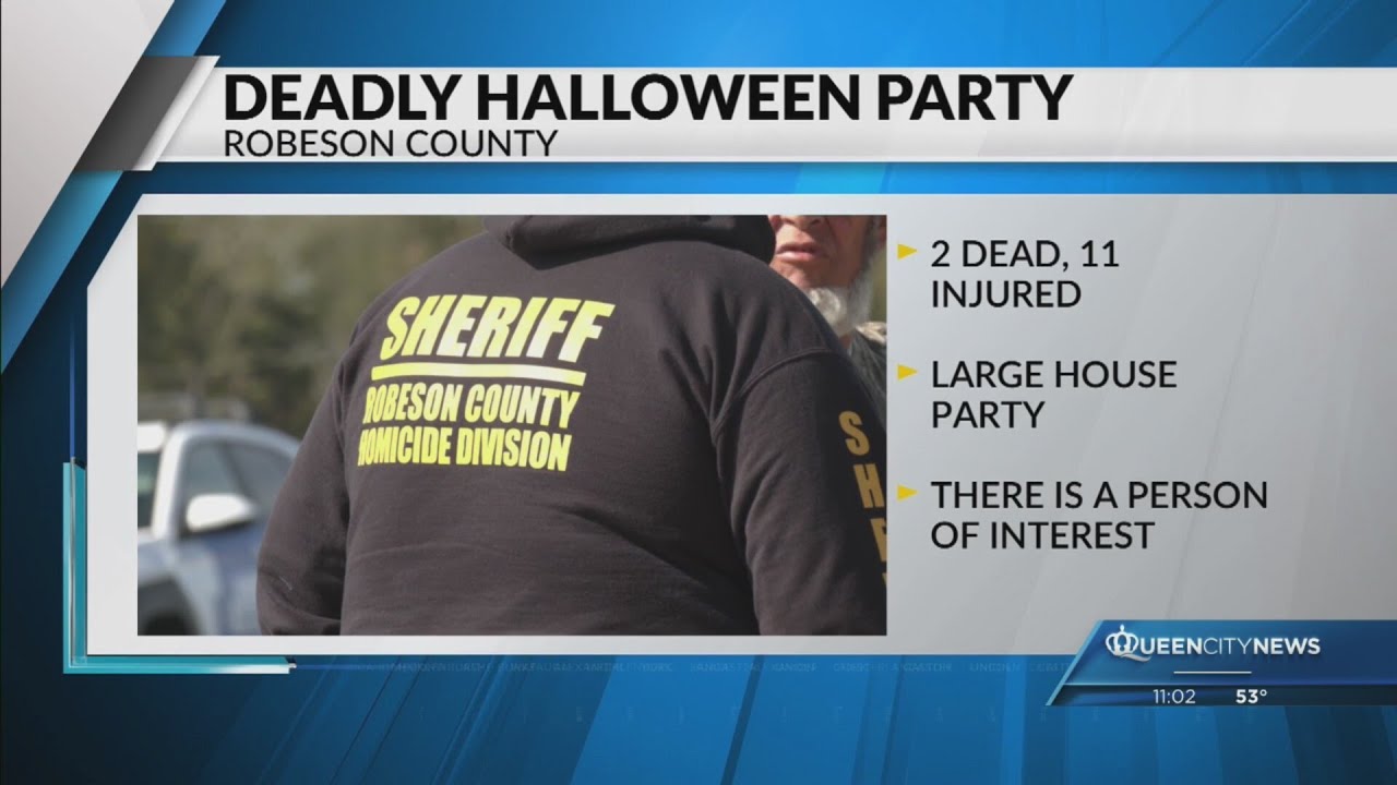 Person of interest identified in NC Halloween party mass shooting