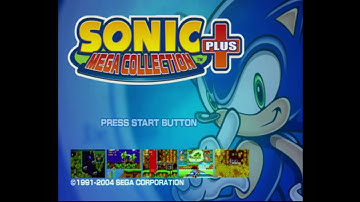 Opening to Sonic Mega Collection Plus (US Xbox Game, 2004)
