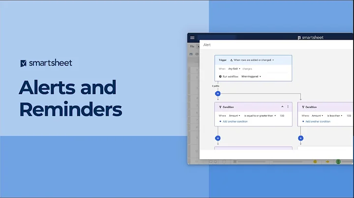 Alerts and Reminders in Smartsheet