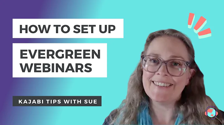 Kajabi Tutorial | Creating an Evergreen Webinar in Kajabi