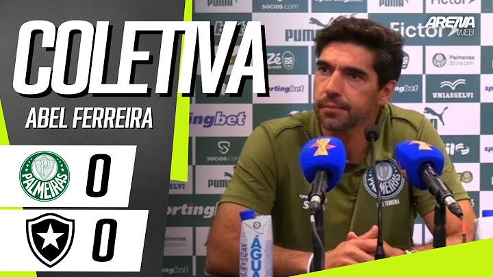 ABEL FERREIRA PRESS RELEASE | LIVE | Palmeiras x Botafogo - Brazilian Championship 2025