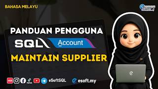 Tutorial SQL Accounting | Maintain Supplier