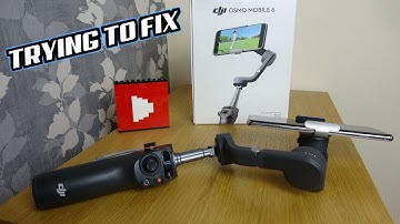 Trying to FIX a £135 Smartphone Stabilizer - DJI OSMO Mobile 6 with NO POWER