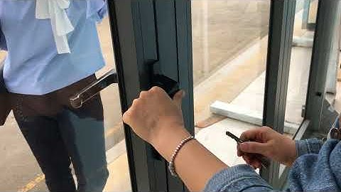 Hướng dẫn đóng mở khóa đa điểm cửa nhôm Eurowindow