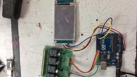 Iot with Aruduino with nextion Display