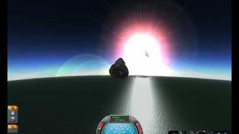 KSP "Expedition 1" Orbitting the Munn and returning to Kerbin Part4