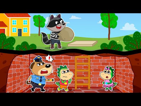 Inspector Woof 🕵️‍♂️ Vs Thief! Looking for our Missing Toys and other Stories for Kids by Fire Spike