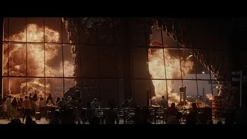 Godzilla (2014) - Airport Scene - DayDayNews