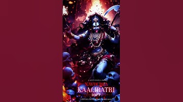 Thumbnail of Maa kalratri🙏🏽#jaimatadi #navratri#day7  #maadurga#digitalart #shorts #trending
