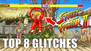 Top 8 Crazy, Funny, and Game Breaking Glitches for Street Fighter 2!!!