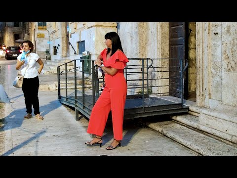 THE MAGICAL EVENING AT ASCOLI PICENO. Italy - 4k Walking Tour around the City - Travel Guide #Italy