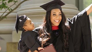 Single Mom Graduates From Harvard Law After Taking Exam While in Labor