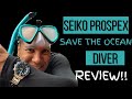 SEIKO PROSPEX DIVER WATCH REVIEW| Save the Ocean series| Ref:SSC741P1