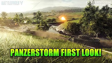 PanzerStorm Map & Vickers First Look! - Battlefield V Dev Talk & More