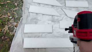 Tool review of BAUER 20V Cordless Handheld Airless Sprayer from Harbor Freight .