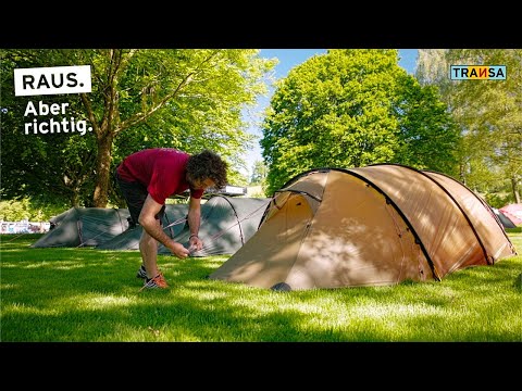 3 Zelt-Typen: So findest du das richtige Zelt  | Transa Travel & Outdoor