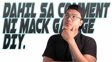 Comment sa Video ko ni Mack Garage DIY