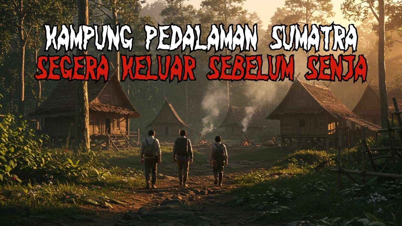 Segera Keluar Dari Kampung Ini Sebelum Senja! Kisah Mistis Kampung Terpencil di Sumatra