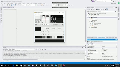 Windows Media Player C# Part 1