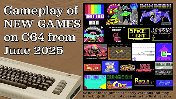 New C64 games from June 2025