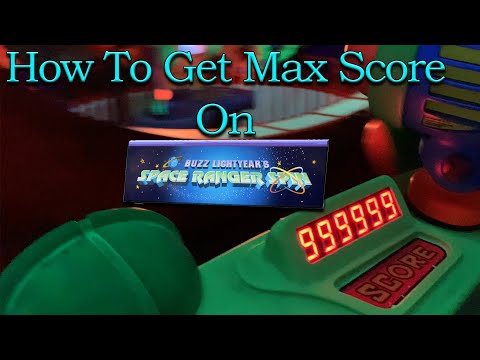 Video: High Score Tips til Buzz Lightyears Space Ranger Spin