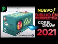 🌟 CONOCE el Nuevo DIBUJO en PERSPECTIVA de CorelDRAW 2021 ▶ DelcaVideography