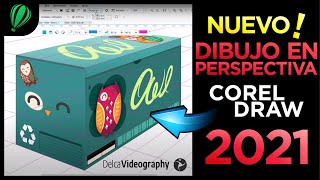 🌟 CONOCE el Nuevo DIBUJO en PERSPECTIVA de CorelDRAW 2021 ▶ DelcaVideography