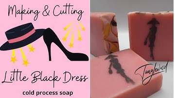 CP soap fashionista soap dough stenciling