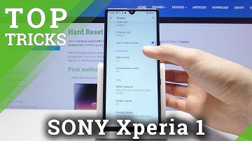 TOP TRICKS for SONY Xperia L4 – Cool Options / Tips & Hacks