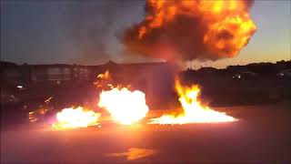 TURBO KING Flamethrower Exhaust shooting HUGE Flames