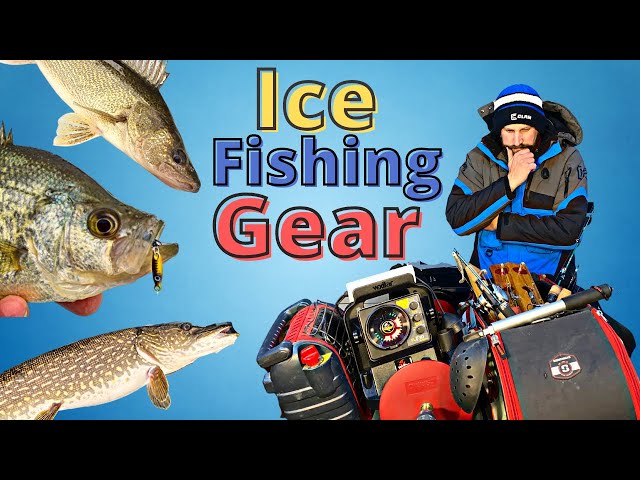 What You Should REALLY be Bringing With When Ice Fishing - The Essentials 