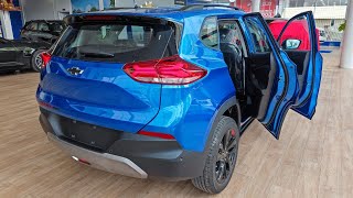 First Look ! Chevrolet tracker 2023 1.0L SUV 5 Seat - Blue Color | Interior and Exterior
