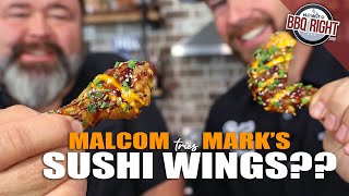 Fried Chicken Wings taste like SUSHI by HowToBBQRight 73,155 views 6 months ago 3 minutes, 37 seconds