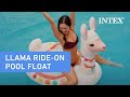 INTEX 羊駝造型座騎/戲水二用 適用3歲+(57564) product youtube thumbnail